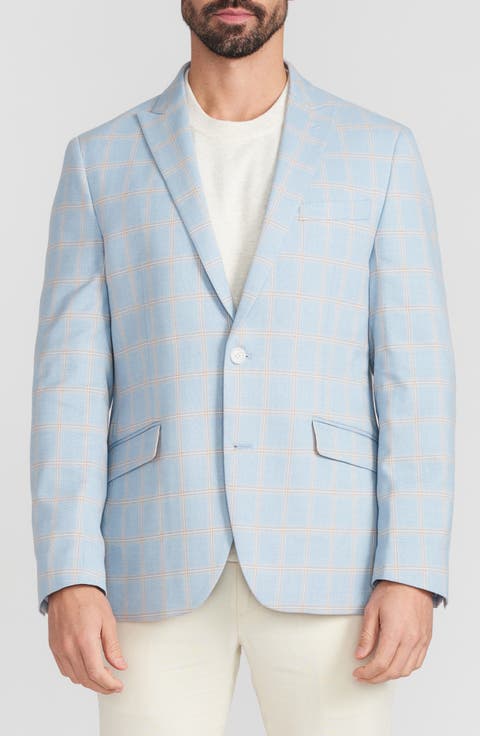 Blue Plaid Sport Coat
