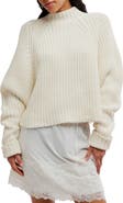 Free People Low Tide Mock Neck Sweater