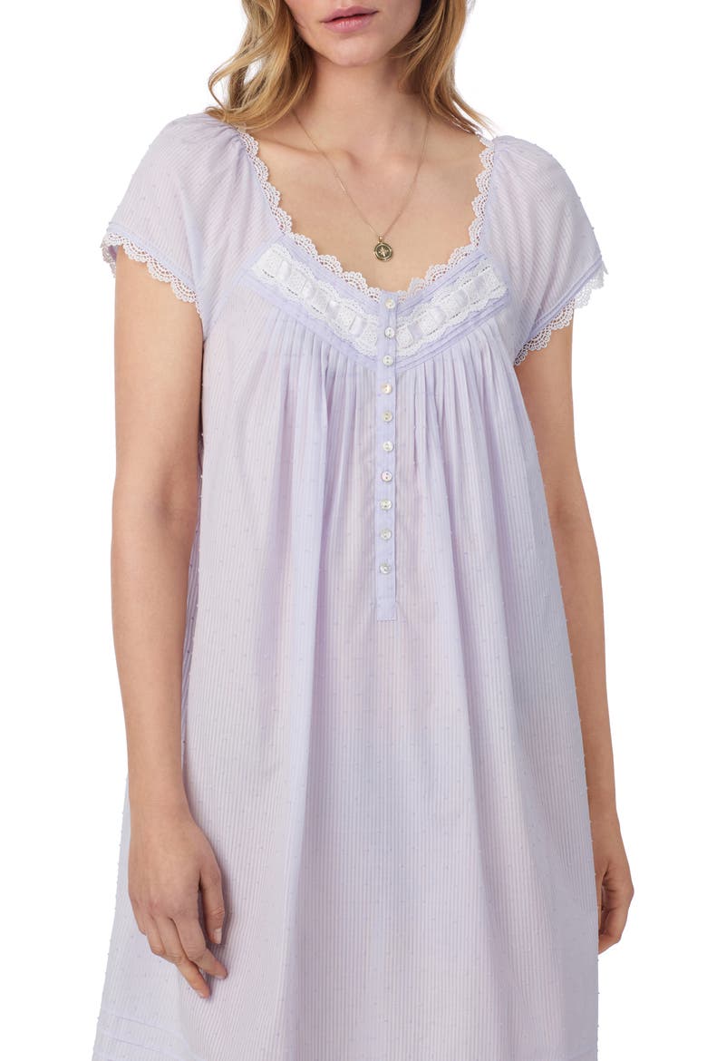 Cap Sleeve Waltz Nightgown, Alternate, color, LAVENDER