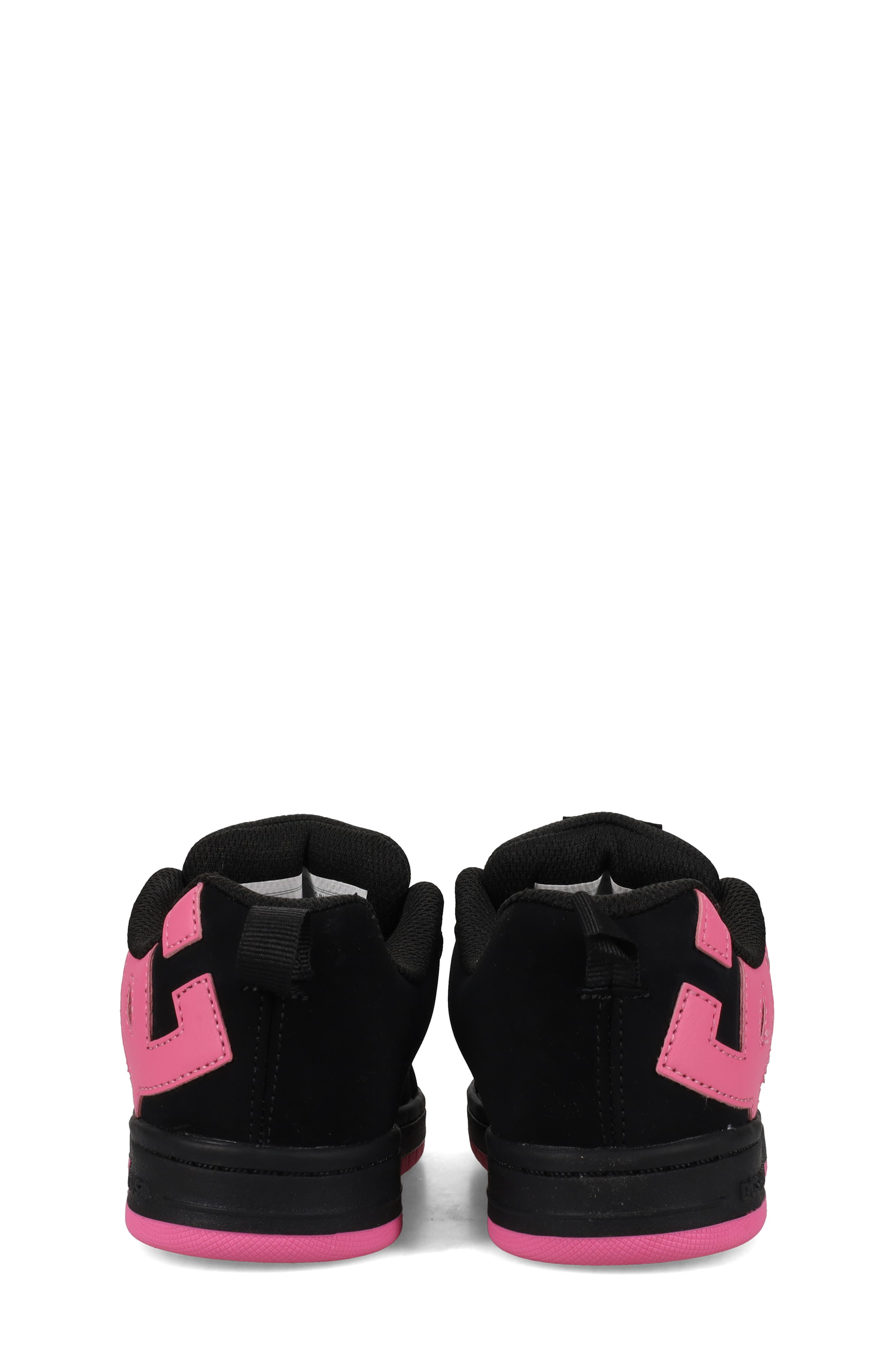 DC Shoes Kids' Court Graffik Sneaker, Alternate, color, Black/ Pink