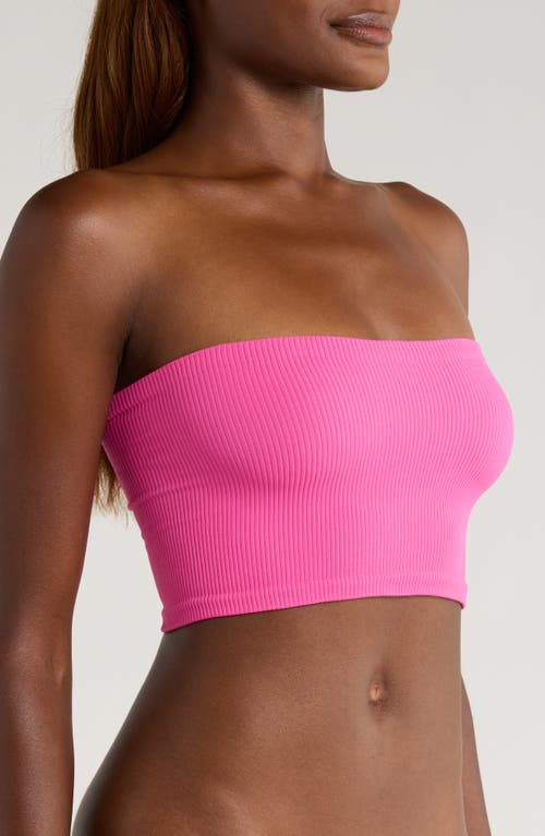 Free People Amelia Bandeau Bra In Pink