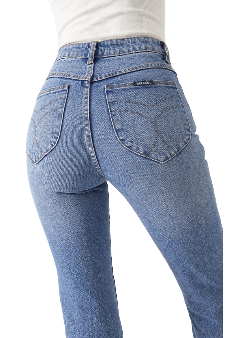 Original Slim Straight Leg Jeans, Alternate, color, BRAD BLUE