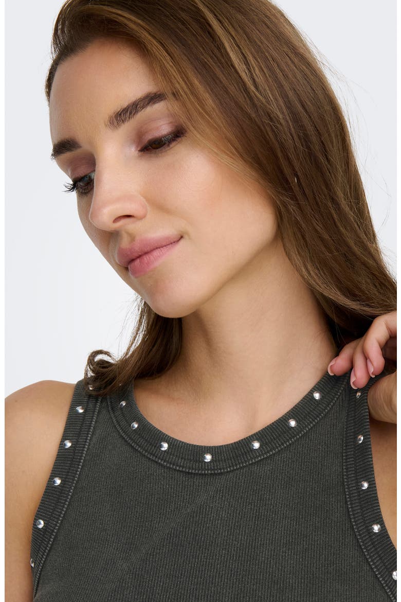 Fanja Sleeveless Top, Alternate, color, BLACK DETAIL METAL BINDING