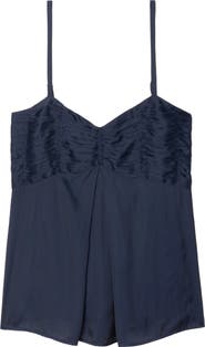 Zadig & Voltaire Cippie Pleated Satin Camisole