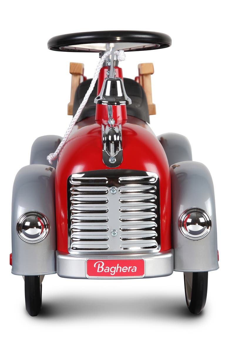 Baghera The Speedster Firetruck Ride-On Car, Alternate, color, Red