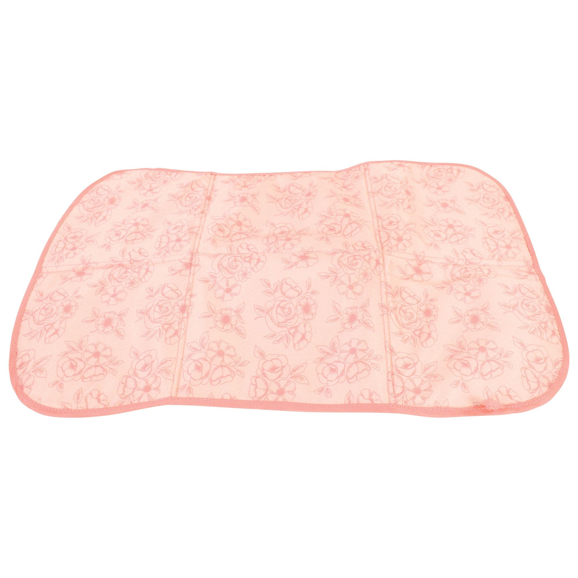 Hudson Baby Luxury Diaper Backpack Kit with Portable Changing Mat, Alternate, color, Blush