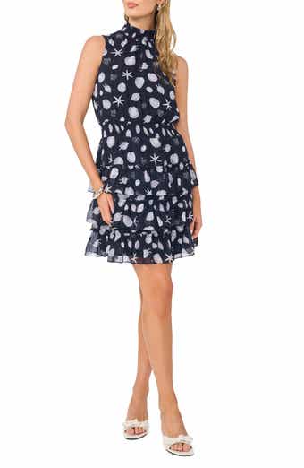 1.STATE High Neck Minidress