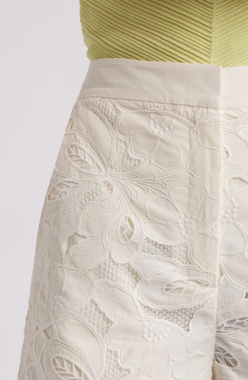 Hugo Boss Boss Tonara Broderie Anglaise Shorts