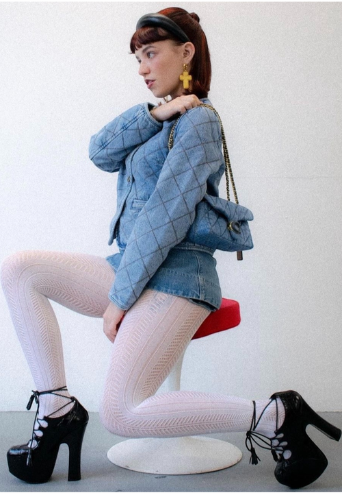 Sccollection Madonna Earrings In Gold