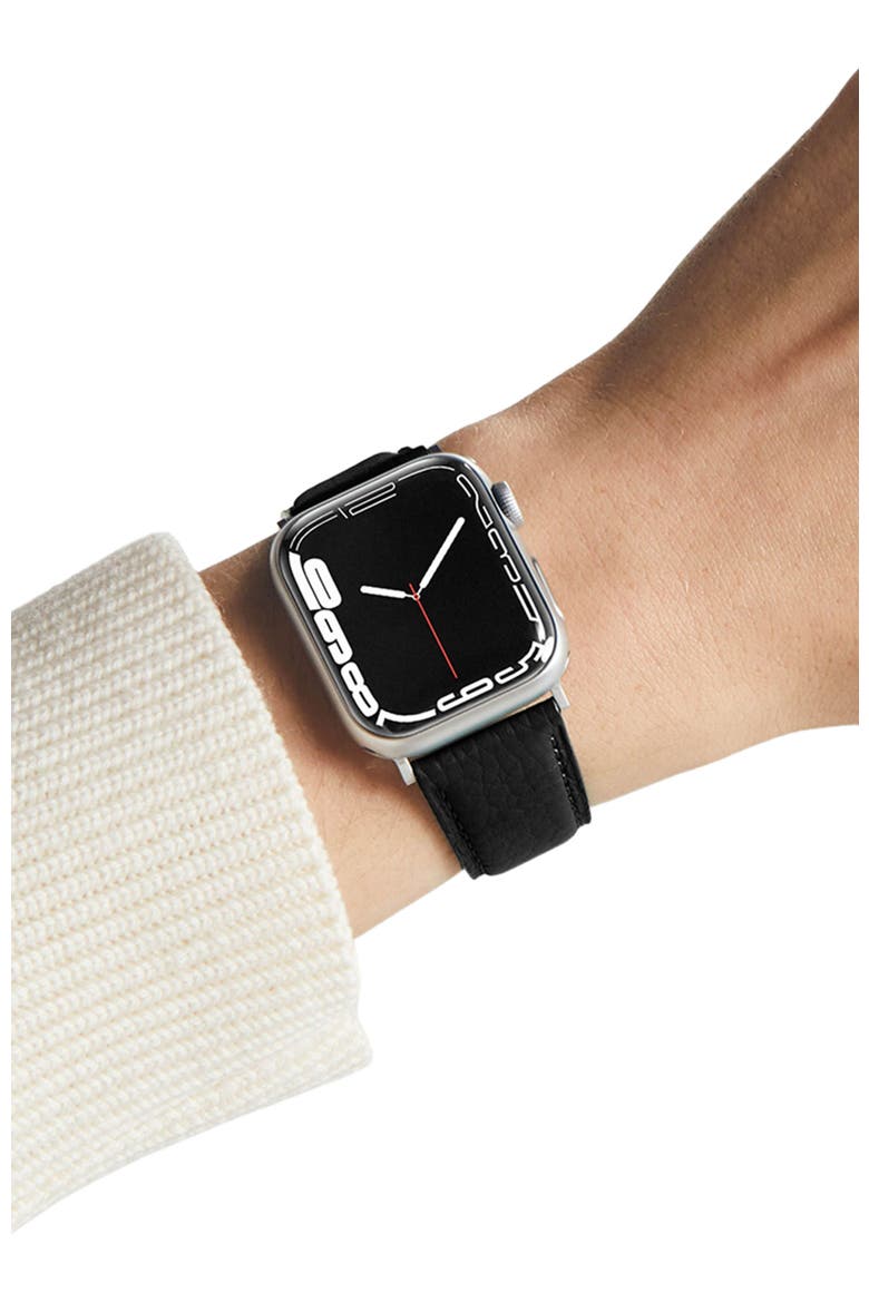 Apple Watch Band 42/45/49mm, Alternate, color, Black Caviar