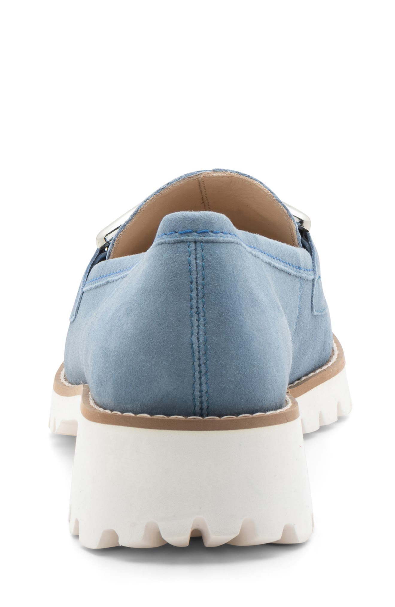 Kiana Bit Loafer, Alternate, color, COOL BLUE
