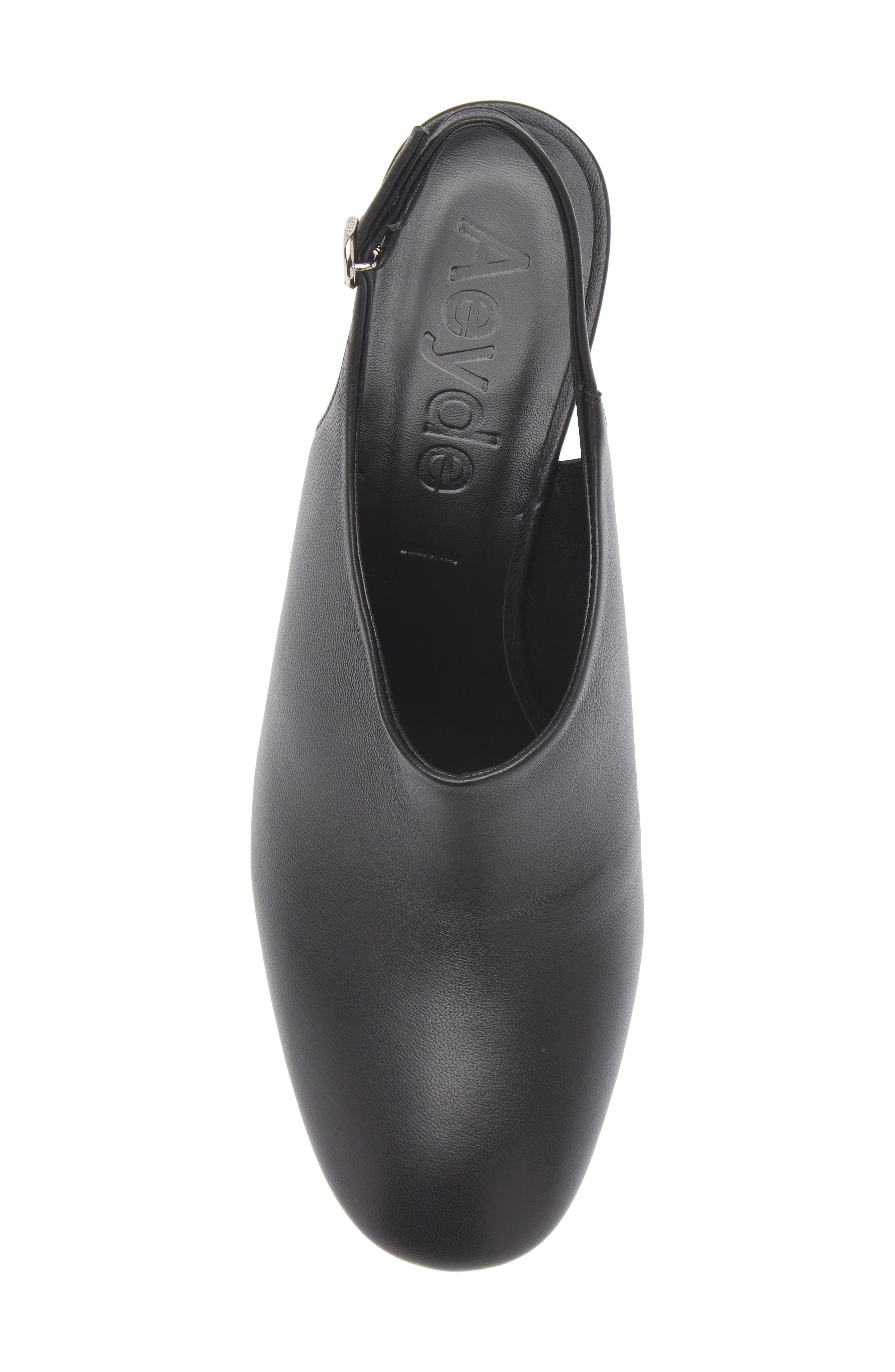 aeyde Malin Slingback Pump, Alternate, color, Black