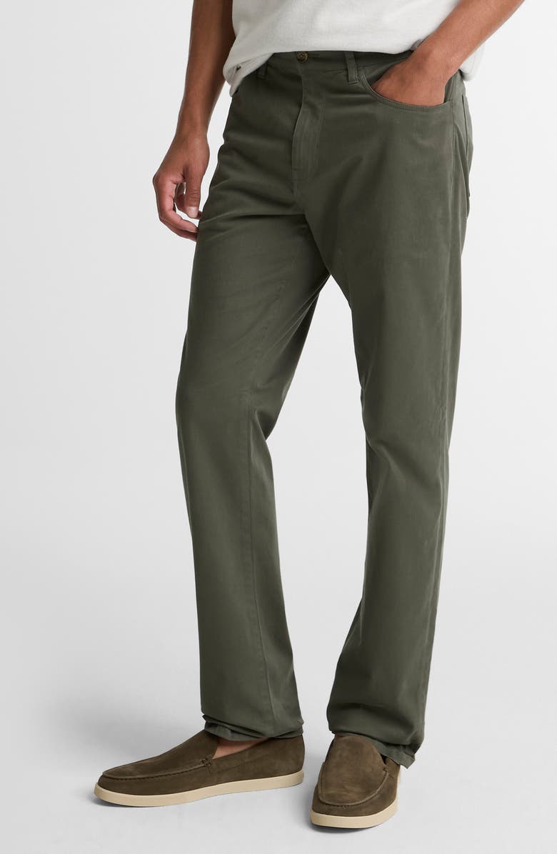 Vince Dylan Lightweight Stretch Sateen Chinos, Alternate, color, Sycamore