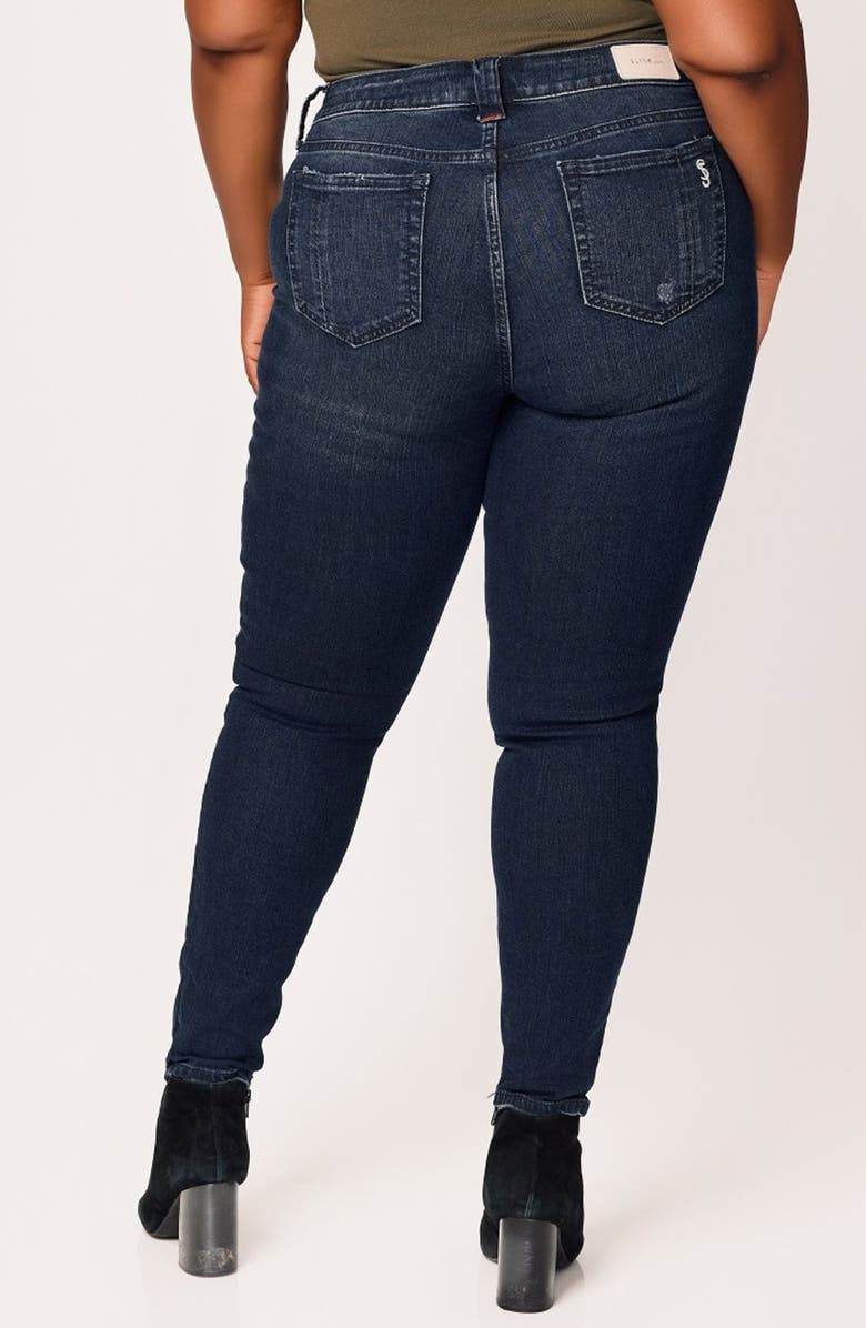 SLINK Jeans Ankle Skinny Jeans, Alternate, color, Juliet