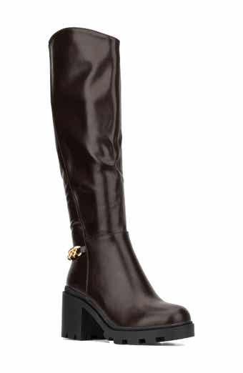 TORGEIS Athena Lug Sole Chain Boot