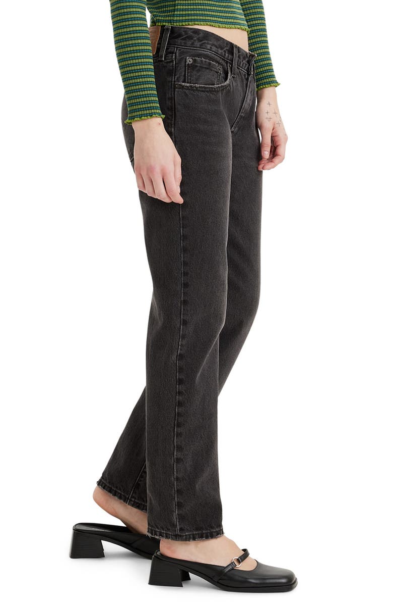Levi's<sup>®</sup> Middy Mid Rise Straight Leg Jeans, Alternate, color,