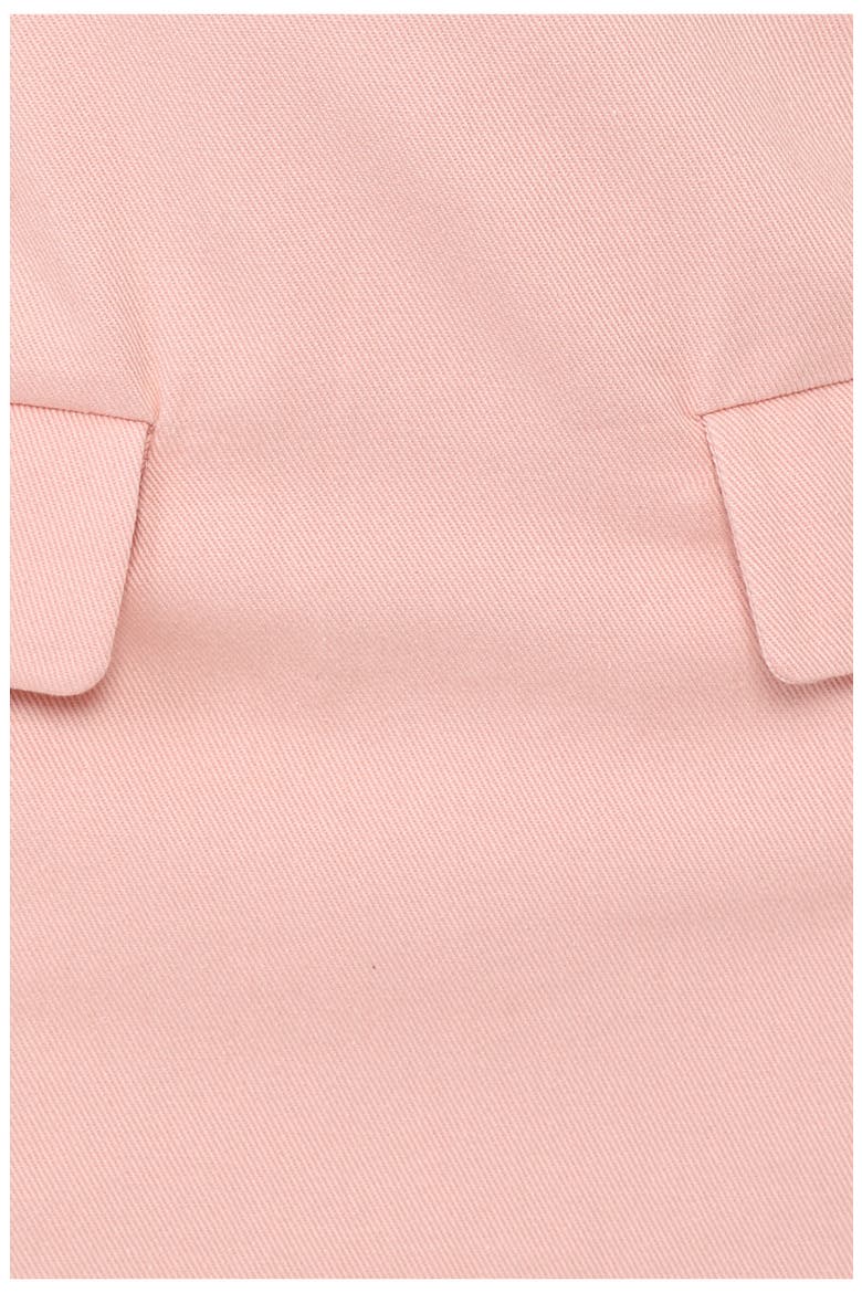 Brielle Cotton Twill Miniskort, Alternate, color, PINK TWILL