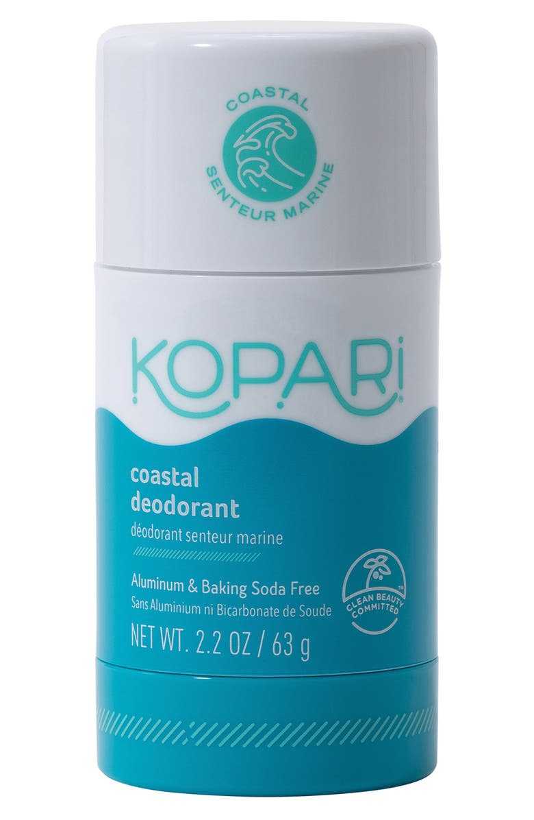 Kopari Aluminum-Free Coastal Deodorant, Main, color,