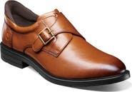 NUNN BUSH Kore EZ Hero Plain Toe Monk Shoe - Wide Width Available