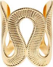 Carolina Herrera Geometric Cuff Bracelet