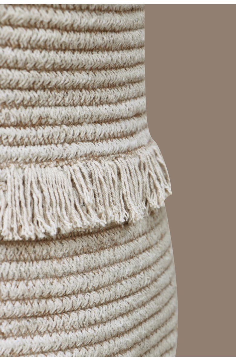 Lorena Canals Mushroom Basket, Alternate, color, Natural Light Brown