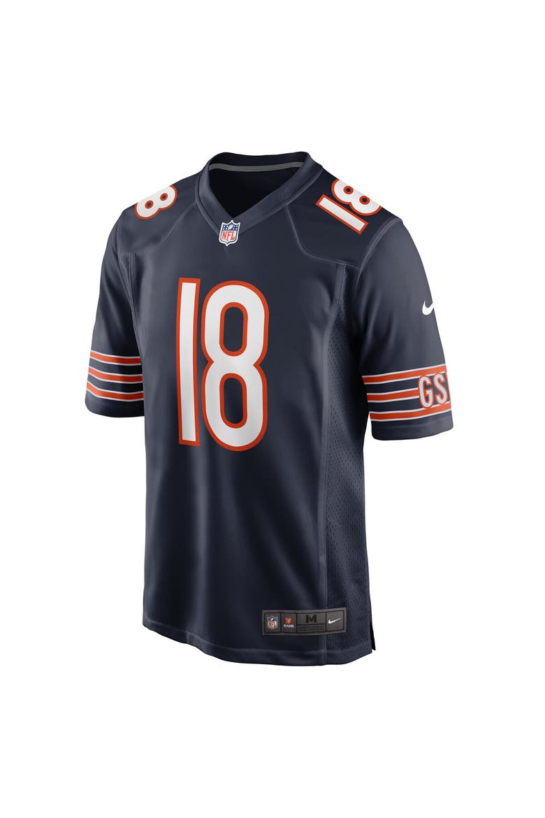 Men's Nike Caleb Williams Navy Chicago Bears  Player Game Jersey, Alternate, color, Navy