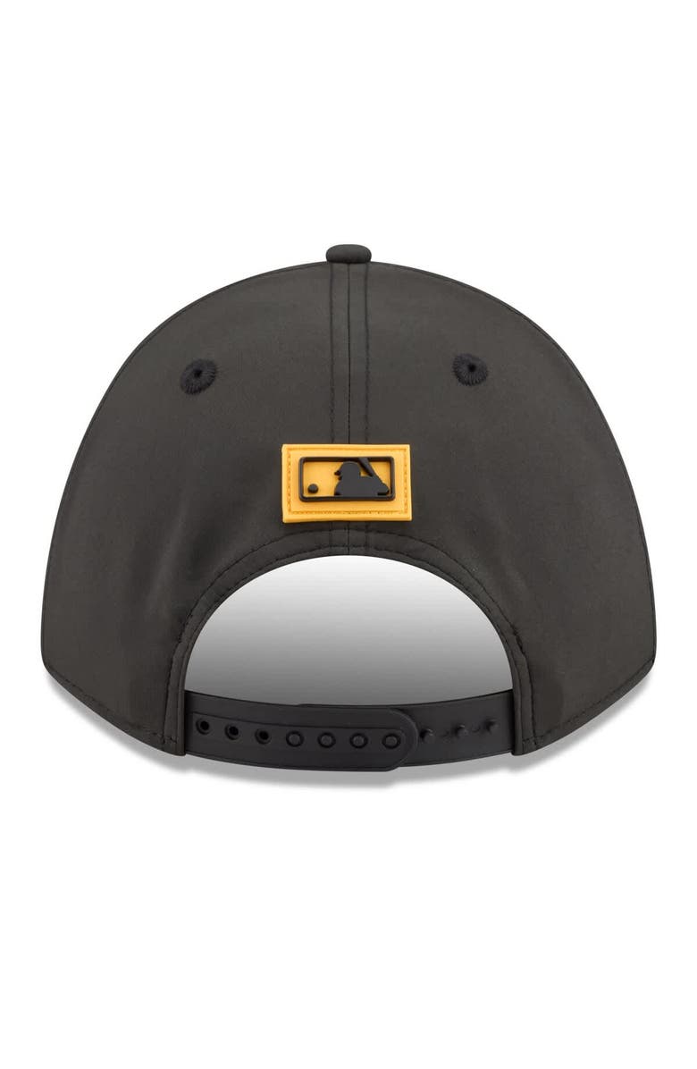 New Era Men's New Era  Black Pittsburgh Pirates 2026 Clubhouse 9FORTY A-Frame Adjustable Hat, Alternate, color, Black
