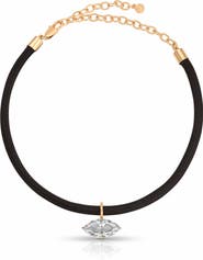 Ettika Statement Marquise Crystal Choker