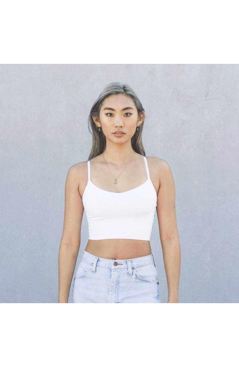 BRABAR Soft Cami Bra Top, Alternate, color, Black