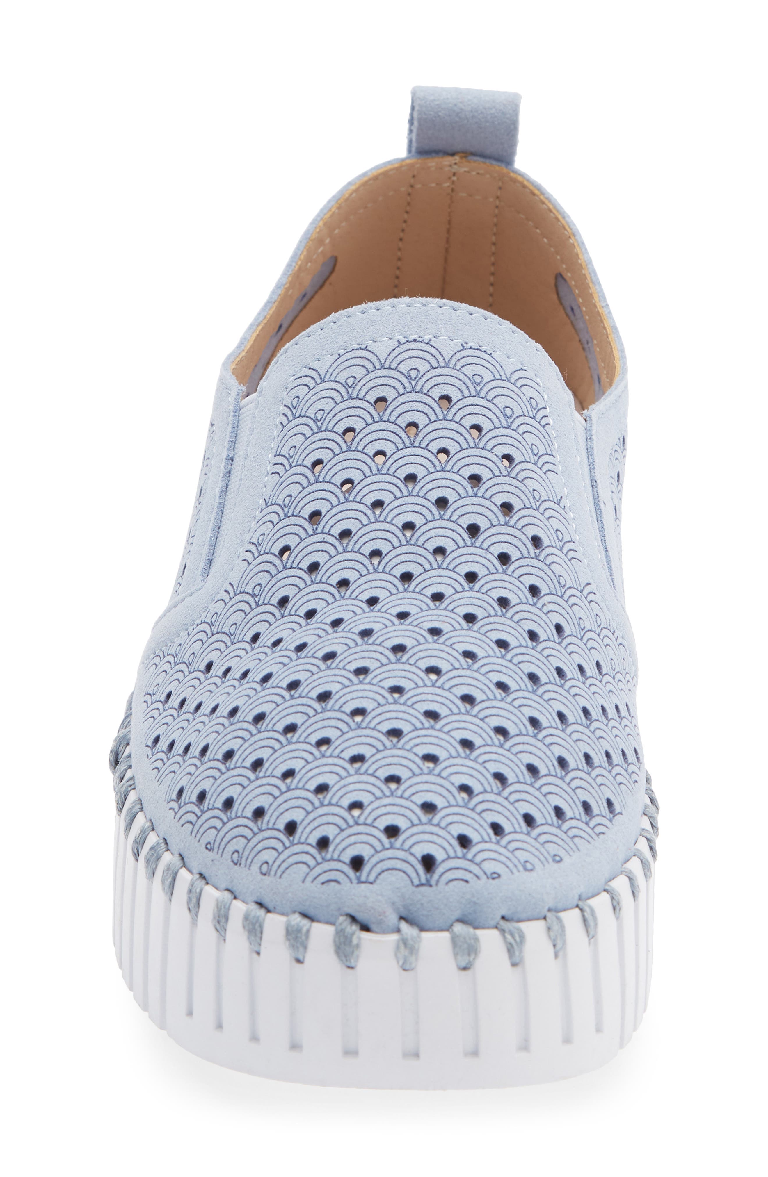 Tulip Slip-On Sneaker, Alternate, color, CORNFLOWER