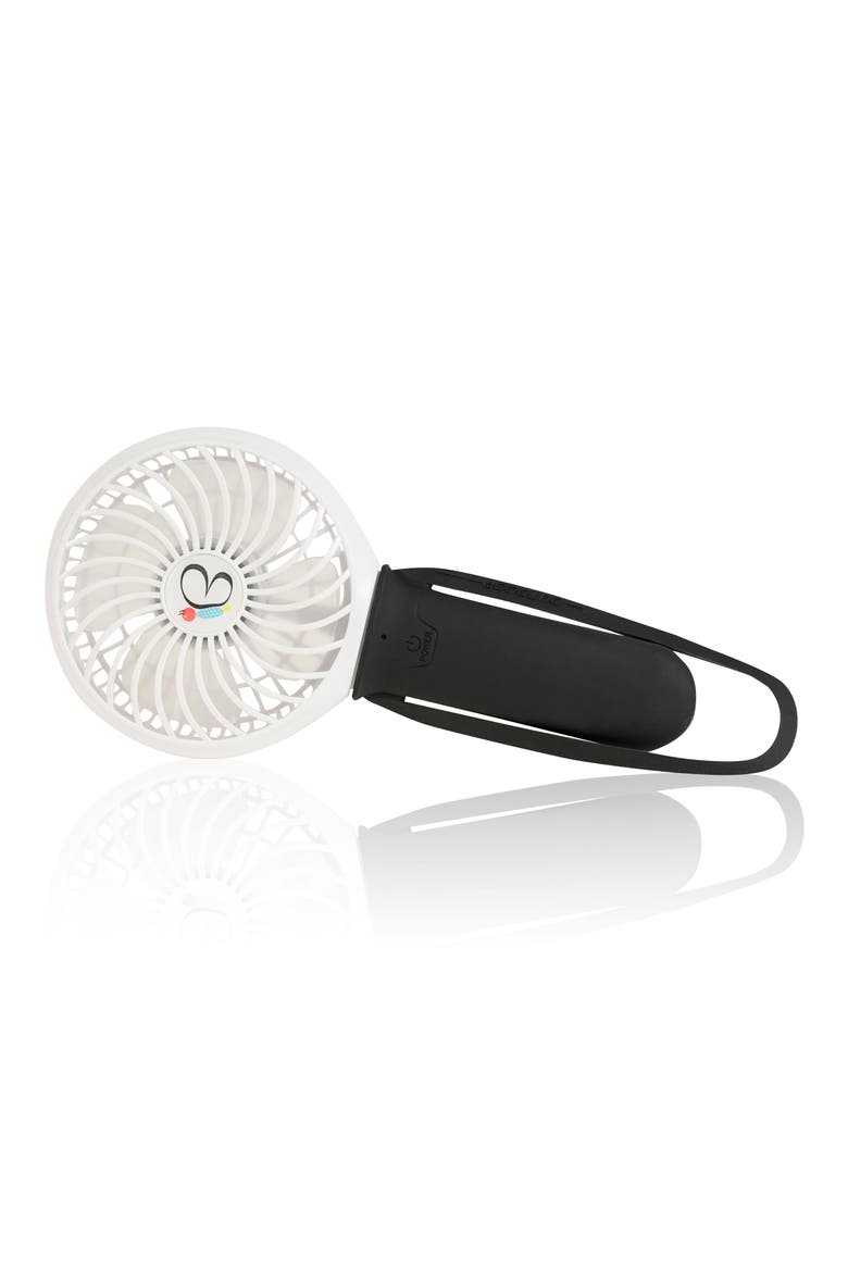 USB Rechargeable Turbo Fan, Main, color, BLACK/ WHITE