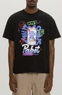 Maui & Sons x Pabst Blue Ribbon Graffiti Graphic T-Shirt