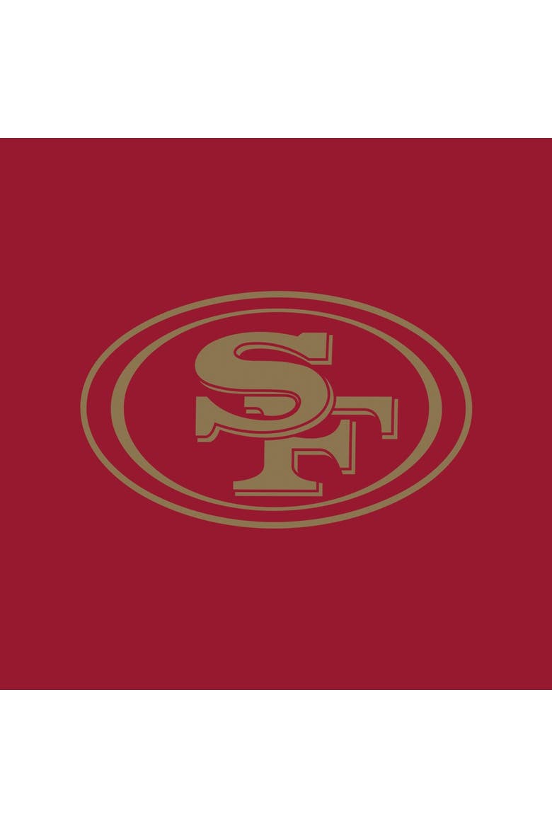 Women's Fanatics Scarlet/White San Francisco 49ers Backup Option Long Sleeve Hoodie T-Shirt, Alternate, color, Scarlet