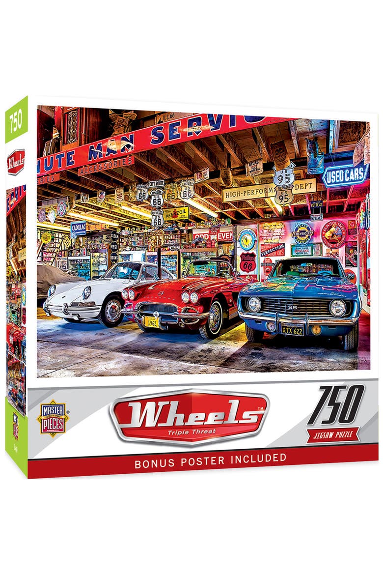 Triple Threat 750 Piece Jigsaw Puzzle, Main, color, Multicolor