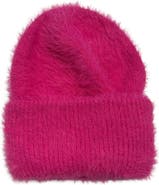 MARCUS ADLER Eyelash Knit Cuffed Beanie