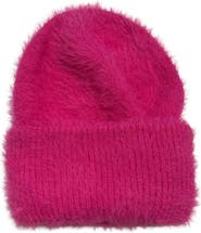 MARCUS ADLER Eyelash Knit Cuffed Beanie