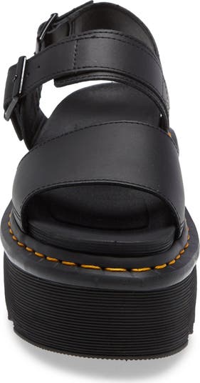 Voss Quad Hydro Leather Platform Sandal