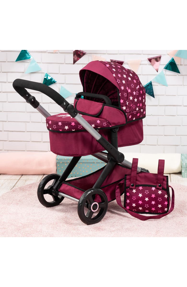 Bayer Design Pram Xeo, Dolls Up to 18", Ages 3+, Alternate, color, Purple