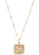 MIRANDA FRYE Harlow Initial Pendant Necklace