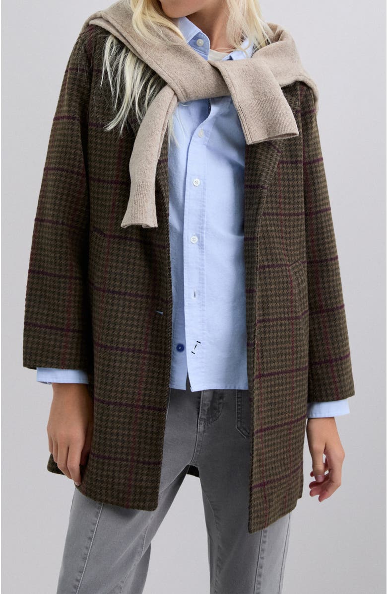 Scalpers Pauline Coat Girls, Alternate, color, Darkgreen