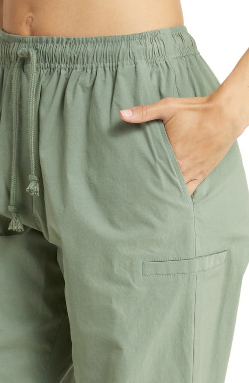 Sweaty Betty Quinn Crop Cargo Pants In Green