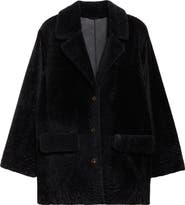 Eleventy Genuine Merino Shearling Jacket