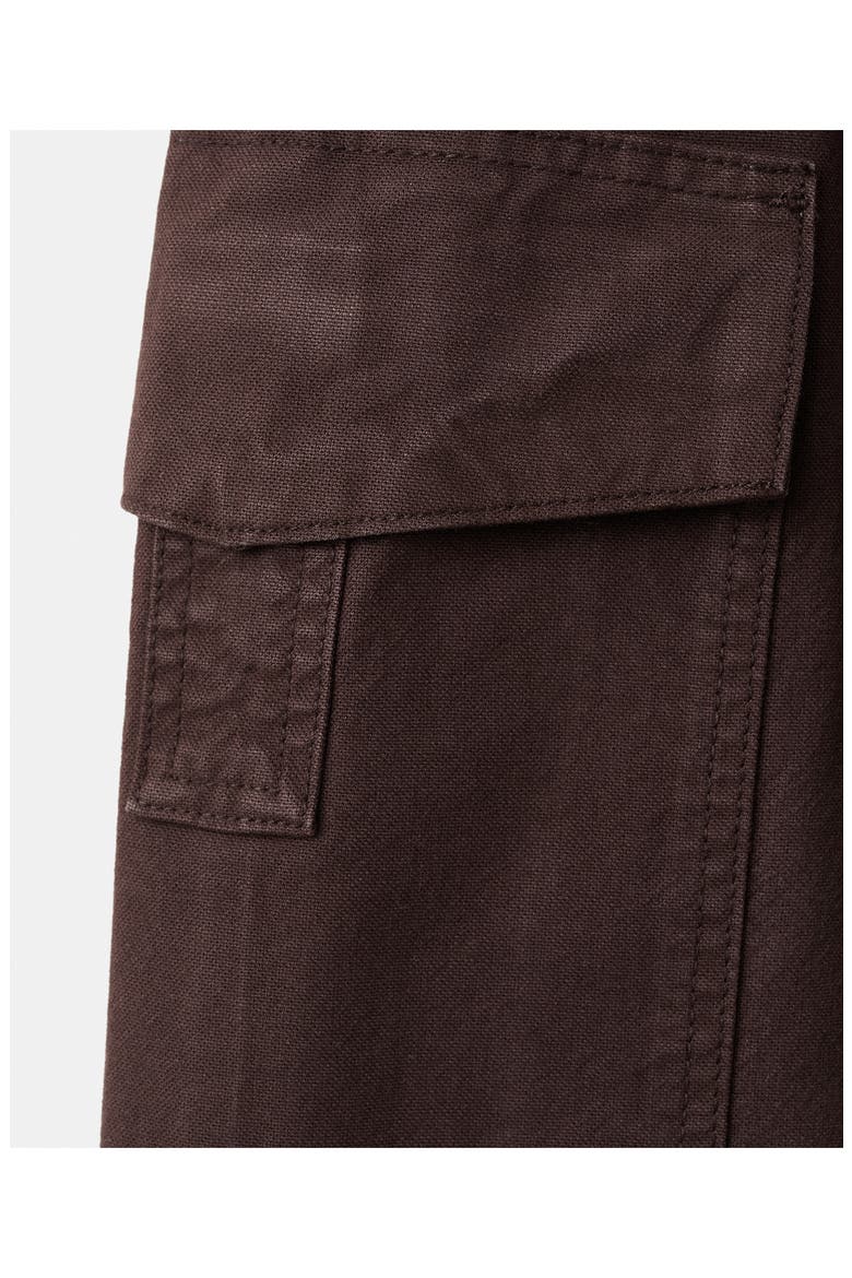 Relaxed Cargo Jeans, Alternate, color, PLUM