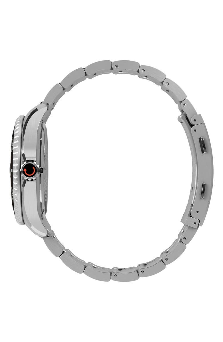 Timex<sup>®</sup> Deepwater Meridian 200 Bracelet Watch, 44mm, Alternate, color, Black