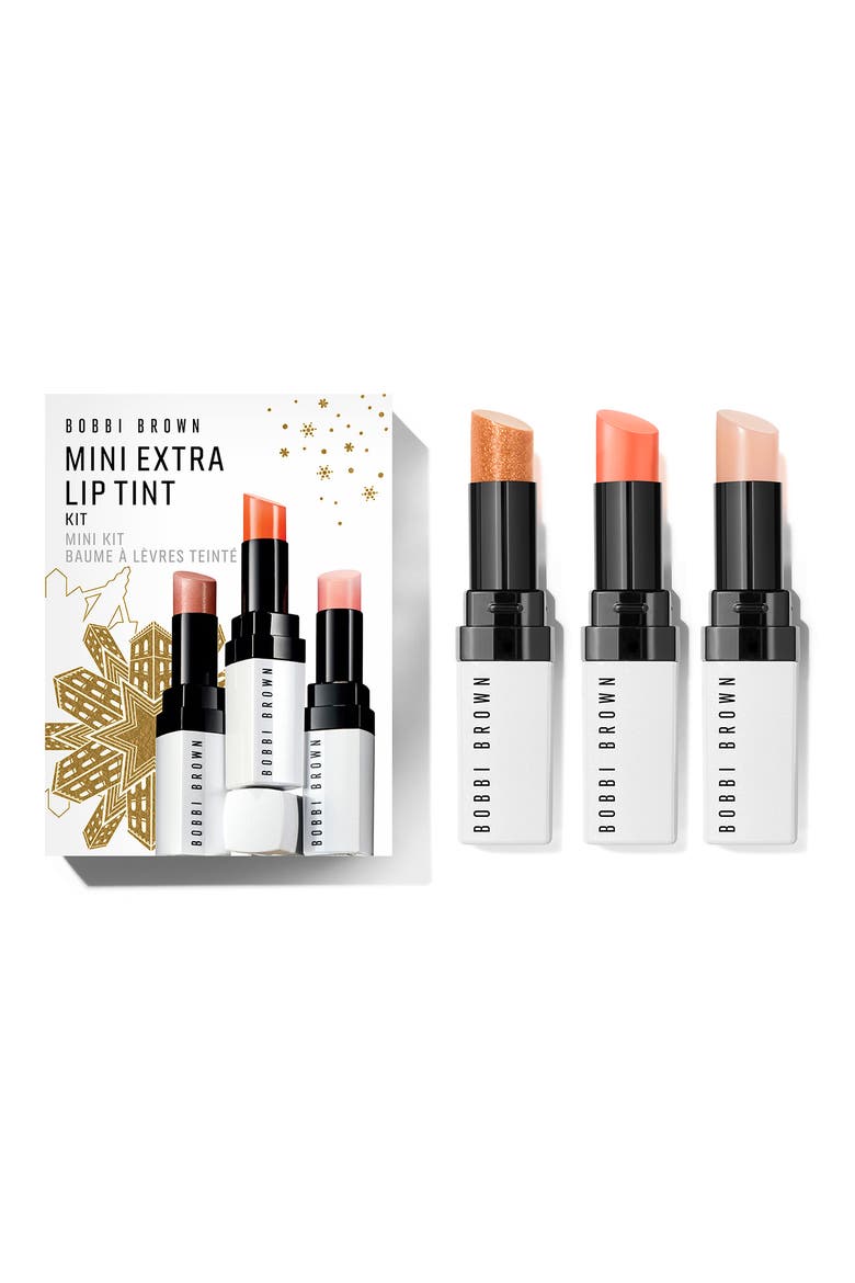 Travel Size Extra Lip Tint Sheer Tinted Lip Balm Set USD $25 Value, Main, color, NO COLOR