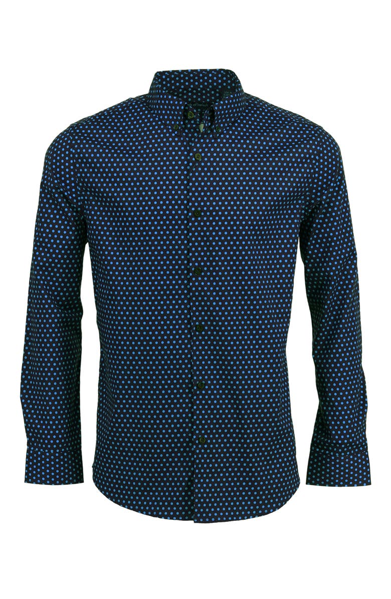 Lords of Harlech Mitchell Button-Up Shirt, Alternate, color, Purple