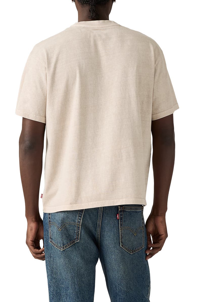 Levi's<sup>®</sup> Boxy Crop Cotton T-Shirt, Alternate, color, Garment Dye Chateau