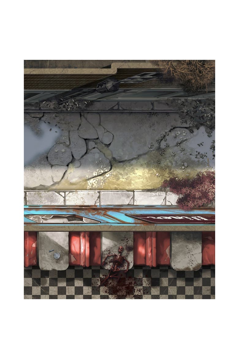Fallout 32 Page RPG Book & 4 Maps, Alternate, color, Multicolored