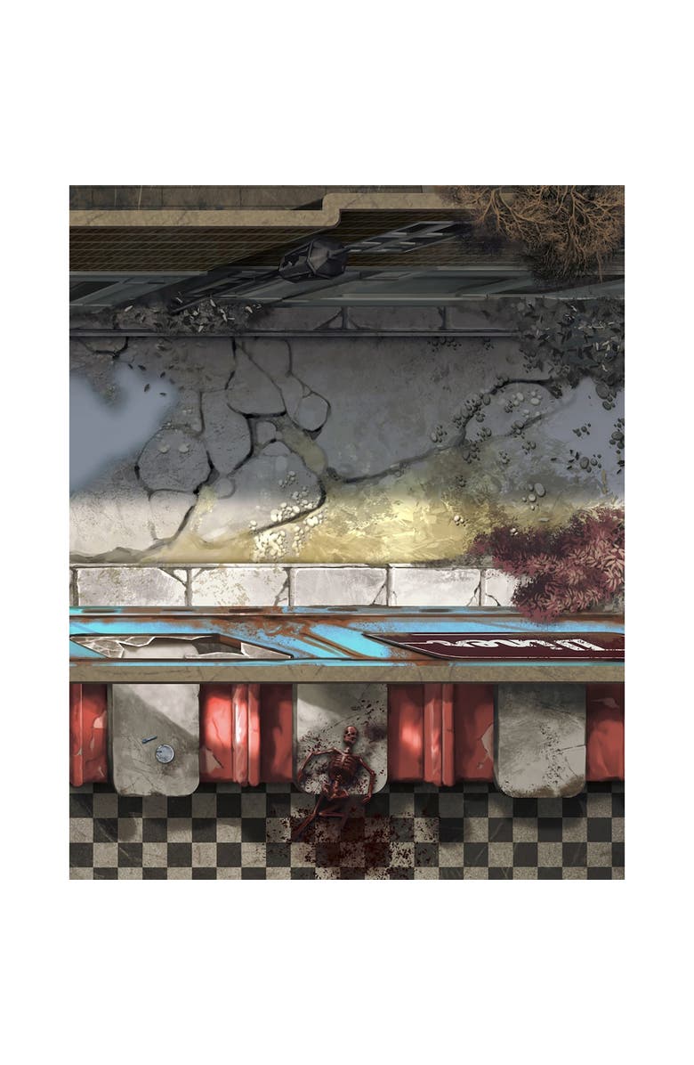 Modiphius Entertainment Fallout 32 Page RPG Book & 4 Maps, Alternate, color, Multicolored