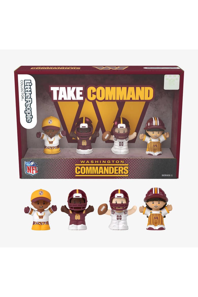 Washington Commanders NFL Little People Collector Figure Set, Main, color, Multi-Color